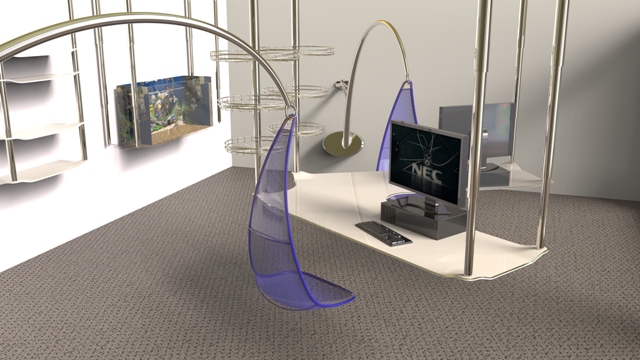 table hanging chair